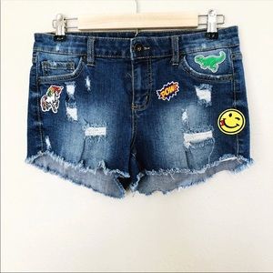 🤗Tinseltown Custom Cut Off Shorts. Size 9